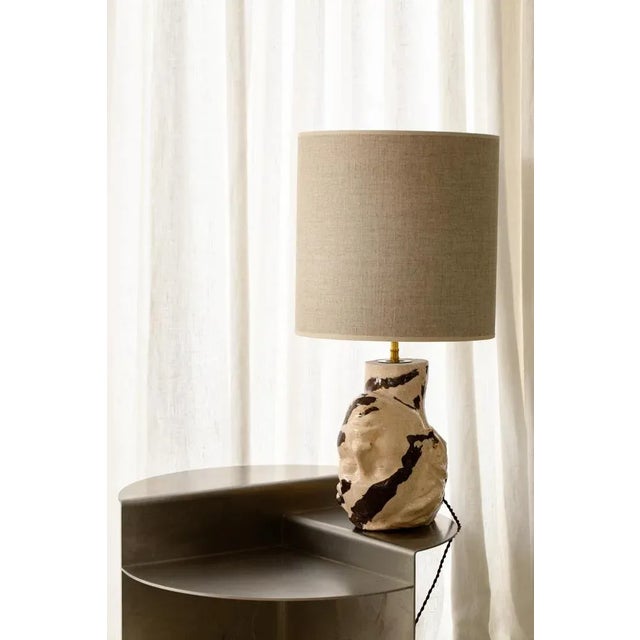 Not Yet Made - Made To Order Upside Down Head Table Lamp by Di Fretto For Sale - Image 5 of 9