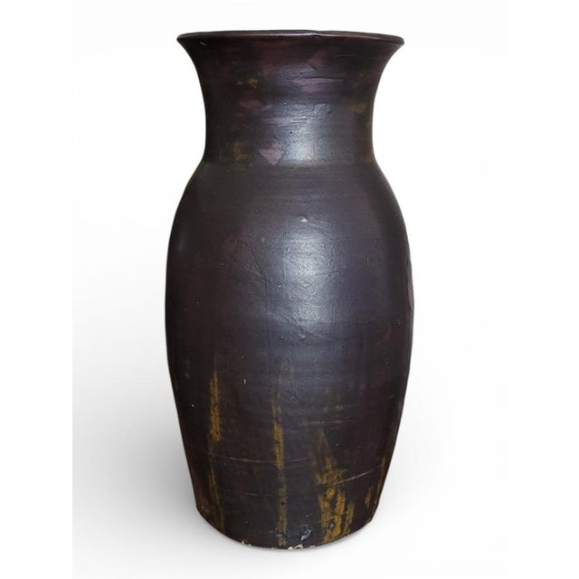Sandstone Vase by Lucien Arnaud, 1920s For Sale - Image 3 of 8