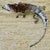 Silver 1980s Emilia Castillo Articulated Silver Plate Lizard Sculpture, Taxco Mexico For Sale - Image 8 of 9