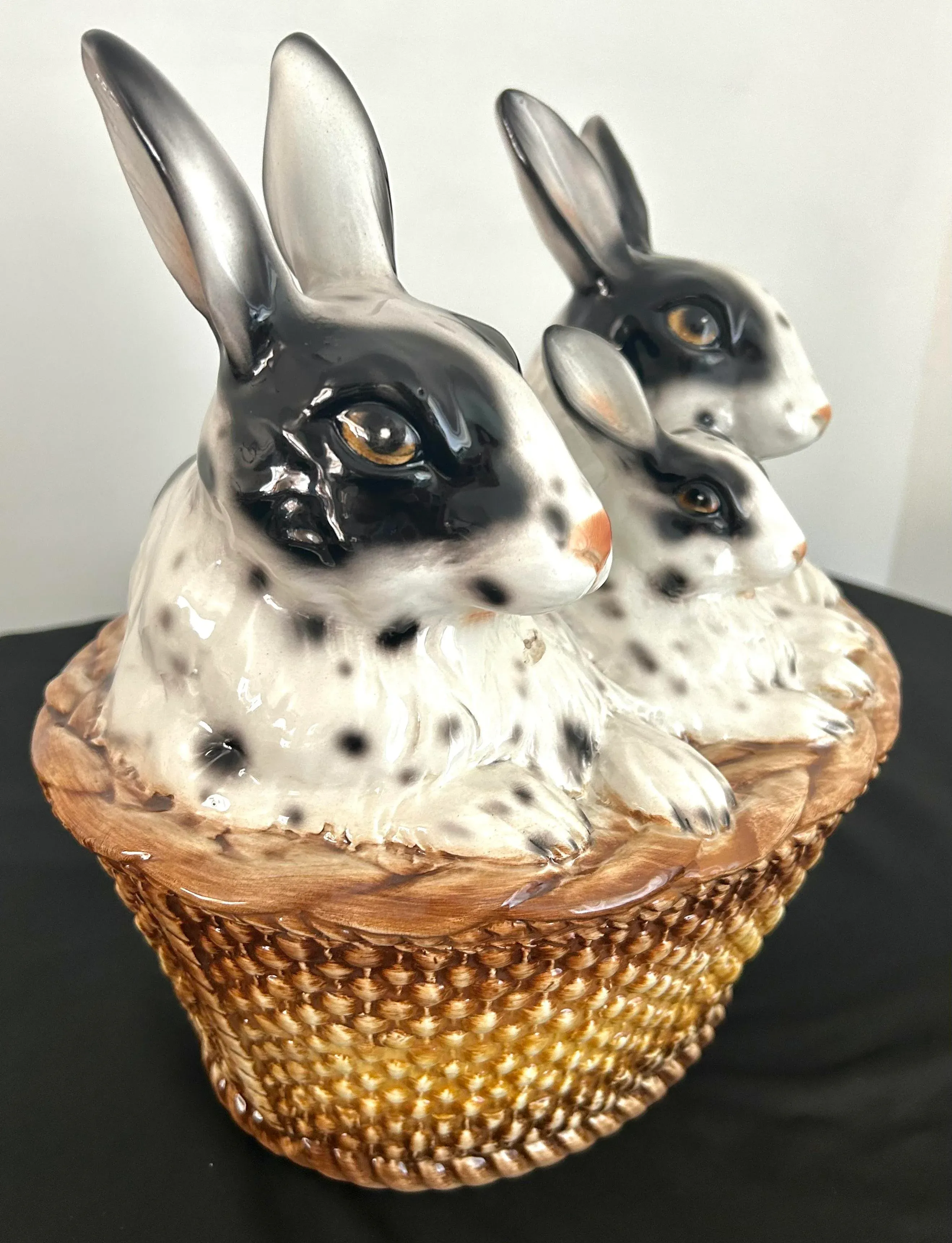 Mid 20th Century Gump's Vintage Large Italian Porcelain Family of