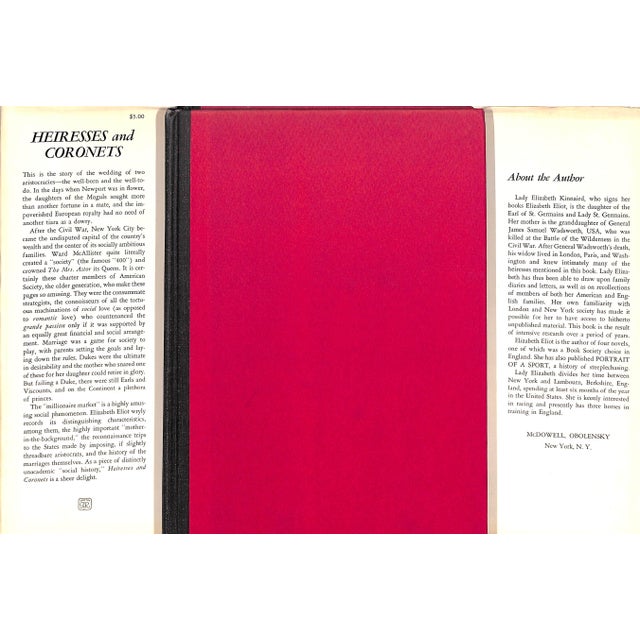 "Heiresses and Coronets: The Story of Lovely Ladies and Noble Men" 1959 Eliot, Elizabeth For Sale - Image 4 of 10