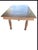 Brown Late 19th Century Early American Solid Oak Banquet Dining Table With Fluted Legs on Casters For Sale - Image 8 of 18