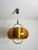 Brass and Acrylic Glass Pendant Lamp by Temde, 1970s For Sale - Image 6 of 12