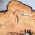 Wood Vintage Mid-Century Live-Edge Florida Cypress Slab Wall Clock For Sale - Image 7 of 9