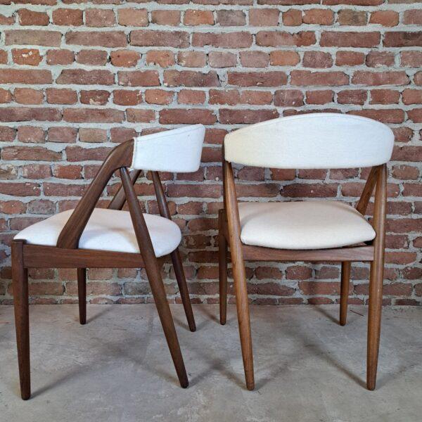 Wood Vintage Danish Chairs by Kai Kristiansen, 1960s, Set of 4 For Sale - Image 7 of 13