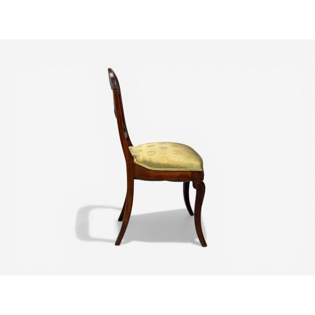 Guillaume Grohé, Kidney Shaped Desk and Chair, Leather, Bronze, France, 19th C. For Sale - Image 14 of 18