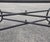 Metal 48" Rectangular Handmade Moroccan Tamegroute Green Mosaic Coffee Table For Sale - Image 7 of 8
