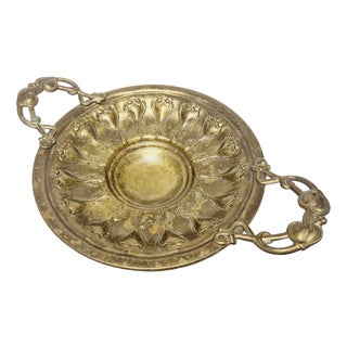 Art Nouveau Fruit Bowl on Stand, Sweden, 1900s For Sale