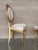 Early 20th Century French Louis XVI Style Parcel Gilt and Painted Side Chair For Sale - Image 13 of 18