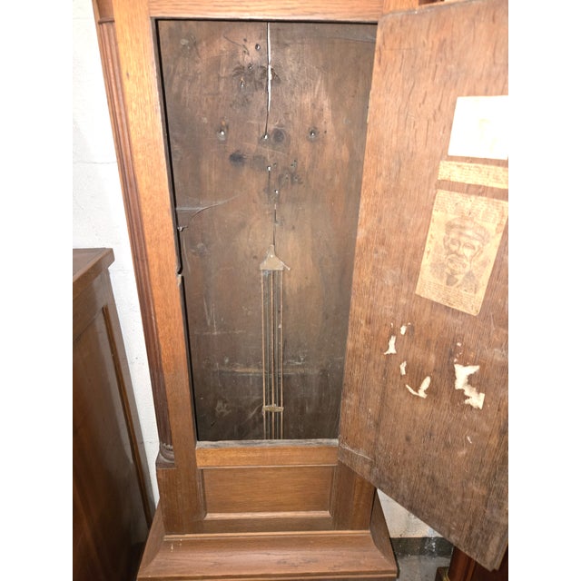 Early 19th Century Scottish Longcase Clock by J. Ritchie of Cupar, Fife – Painted Dial For Sale - Image 9 of 10