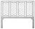 Coastal Infinity Headboard King - Light Gray For Sale - Image 3 of 3
