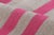 Vintage Frazada Kilim in Fuschia and Mauve Striped Pattern - Rug & Kilim For Sale In New York - Image 6 of 7
