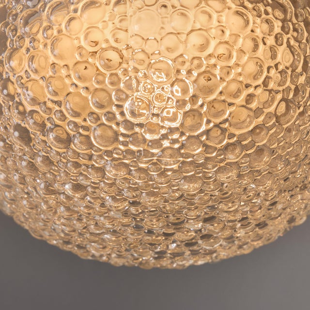 1960s Helena Tynell Bubble Glass Flush Mount for Limburg For Sale In Los Angeles - Image 6 of 17