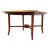 Pair of Vintage Chinoiserie Red Lacquer Side Tables With Faux Bamboo Legs For Sale - Image 11 of 18