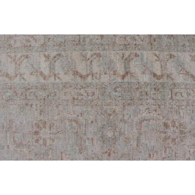 Keivan Woven Arts Tabriz Designed Rug All-Over 6'1 X 9'2 For Sale - Image 10 of 15