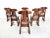 Wood Vintage Brutalist Dining Chairs, 1960s, Set of 6 For Sale - Image 7 of 12