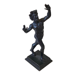 Bronze Sculpture Dancing Faun Statue