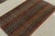 Mid-Century Modern 1960s Vintage Distressed Zeki Müren Rug in Red, Gold, Blue, Pink Retro Pattern For Sale - Image 3 of 7