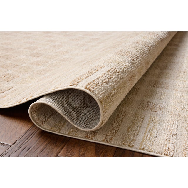 Loloi Rugs Chris Loves Julia x Loloi Calvin Bone / Natural 5'-3" x 7'-6" Area Rug For Sale - Image 4 of 7