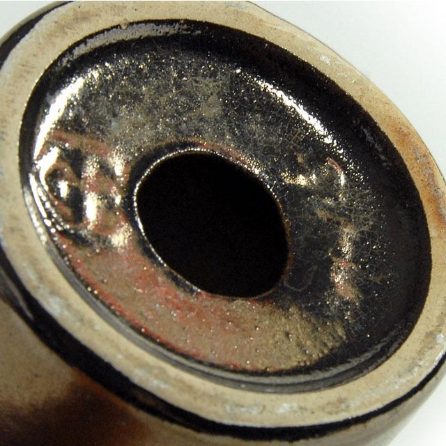 German Ceramic Candleholder by Cari Zalloni for Steuler, 1960s For Sale - Image 9 of 10