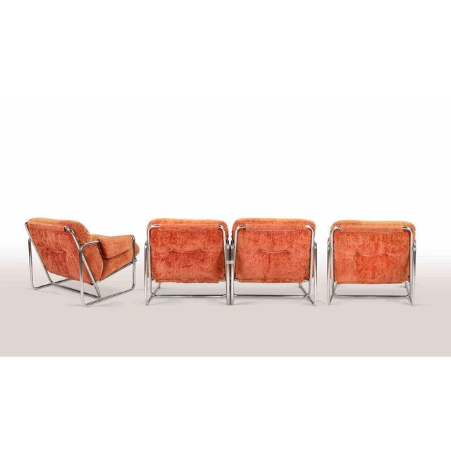 Tucroma Series Lounge Chairs by Guido Faleschini, 1970, Set of 4 For Sale - Image 3 of 11