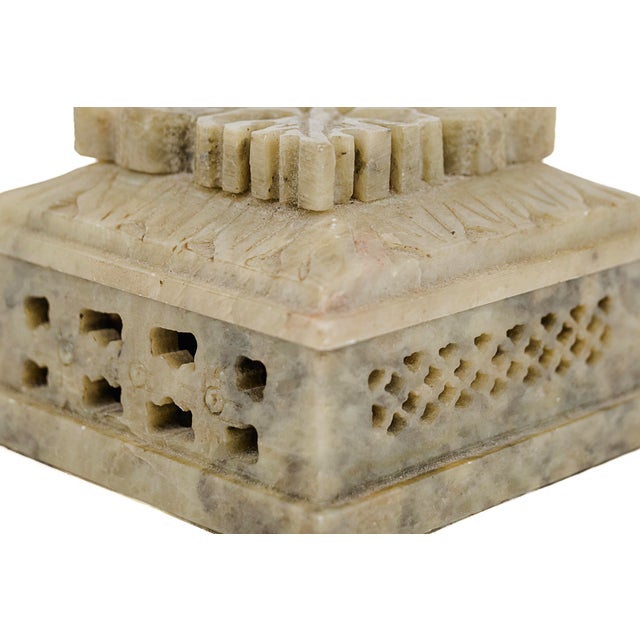 Hand-Carved Soapstone Trinket Box For Sale - Image 10 of 10