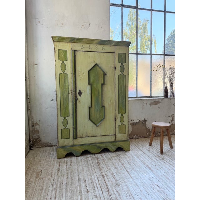Alsatian Polychrome Wardrobe, 1800 For Sale - Image 5 of 18