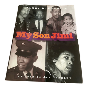 1990s "My Son Jimi" Hardcover Book - Jimi Hendrix/Rock N’ Roll/Coffee Table Book