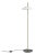 Signal Floor Lamp / Reading Light, White & Brass, by Souda, Modern, Minimal, Plug In For Sale