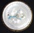 Vintage Ceiling Lamp in Brass and Frosted Glass from Palwa, 1960s For Sale - Image 4 of 9