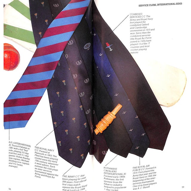 "Cricket Ties an International Guide for Cricket Lovers" 1984 Lewis, Vic For Sale - Image 9 of 12