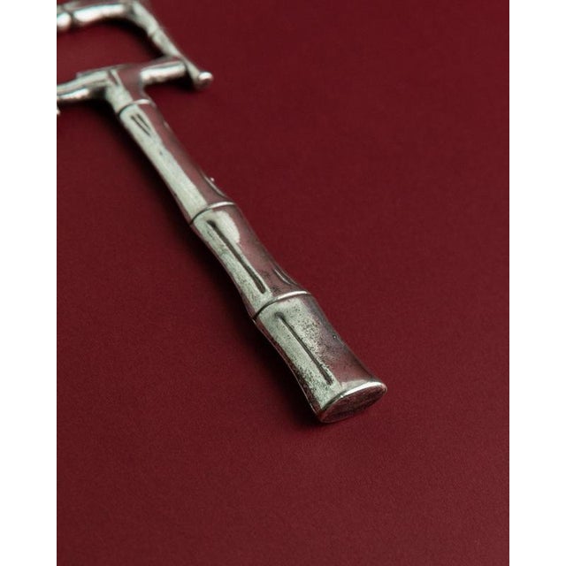 Vintage Silver Plated Bottle Opener, 1970s For Sale - Image 4 of 11