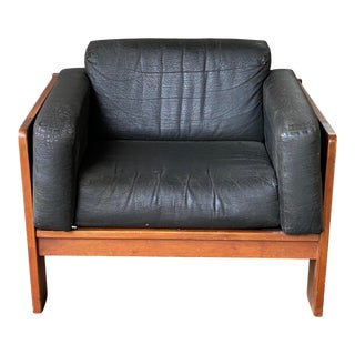 Vintage 1970s Tobia Scarpa Attributed "Bastiano" Chair For Sale