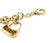 Mid 20th Century Enamel 5 Bag Charms 14k Yellow Gold Chain Bracelet For Sale - Image 4 of 4