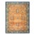 1920s Antique Wool Coral Large Allover Floral Hand Knotted Large Oversize Rug For Sale
