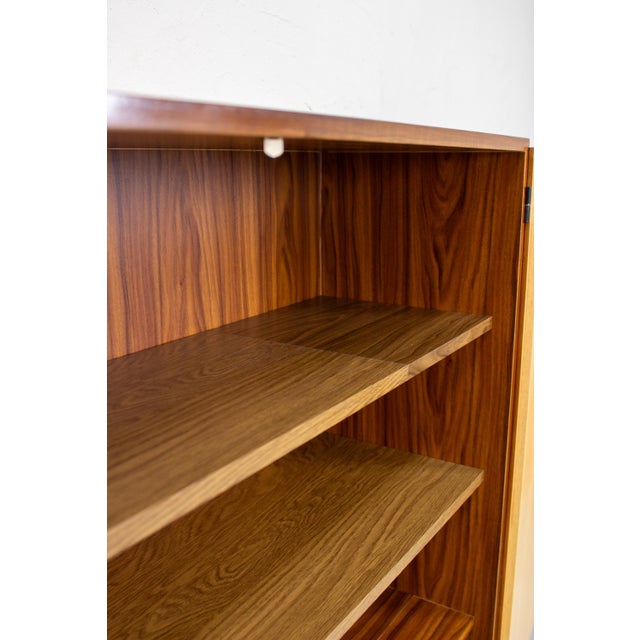 Vintage Highboard in Walnut, 1960s For Sale - Image 11 of 16