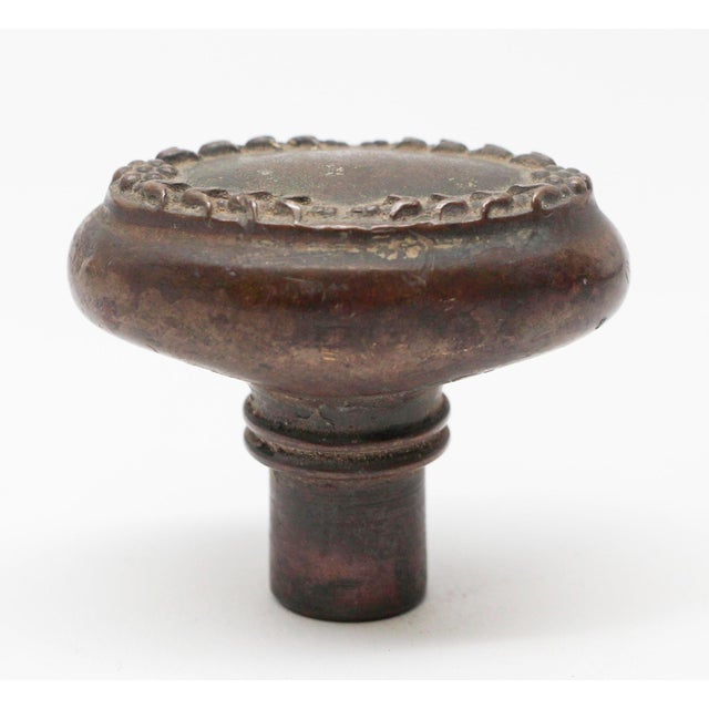 This oval knob was made by P&F Corbin in the 1895 catalog. It is part of the N-18110 Boston Design. One available. The...