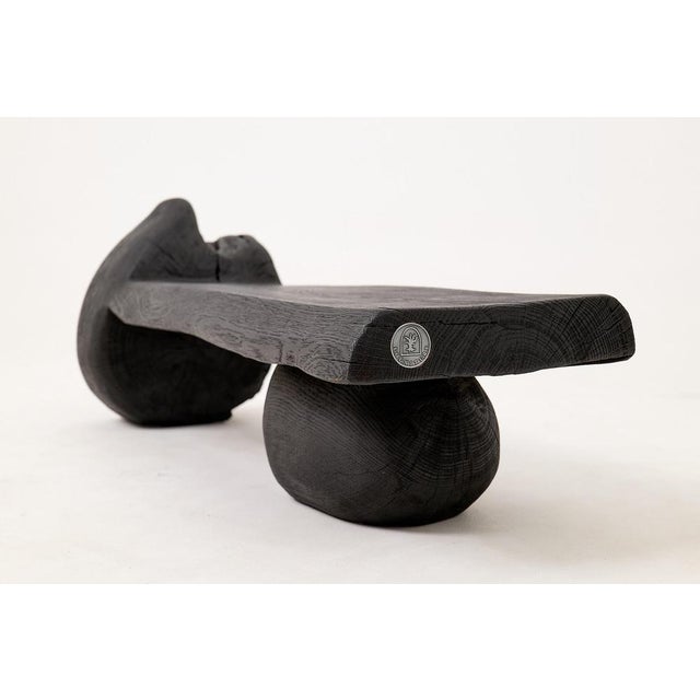 Wood Bench by Logniture For Sale - Image 13 of 18