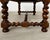 Country French Oak Farmhouse Barley Twist Trestle Dining Table For Sale - Image 15 of 18