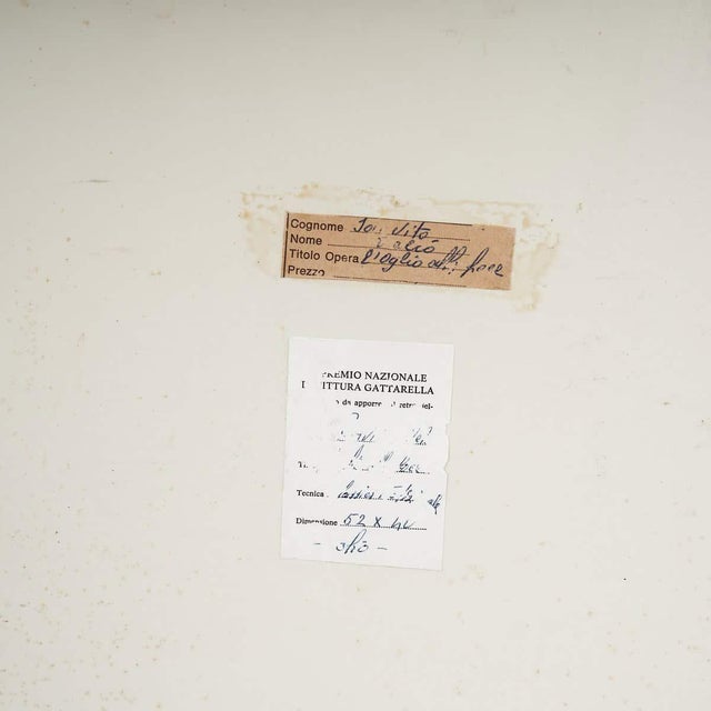 Velio Sanvito, Water and Nature, 1973, Oil on Canvas For Sale - Image 6 of 7