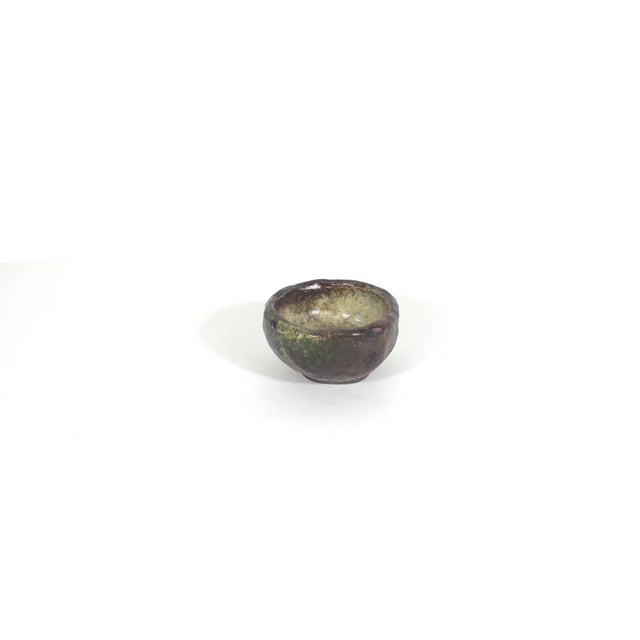 Vintage Primitive Pottery Bowl For Sale - Image 9 of 11
