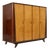 Vintage Four-Door Wardrobe in Wood, 1950s For Sale