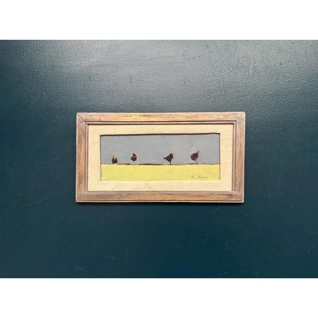 Evert Färhm, Scanian Landscape, 1950s, Oil Painting on Panel, Framed For Sale - Image 13 of 14