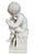Pair Antique French White Bisque Porcelain Putti Baby Cherubs Sculpture Figures For Sale - Image 4 of 18
