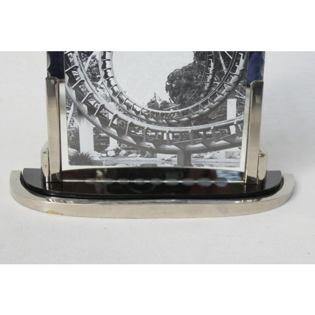 Art Deco Chrome-Plated Bakelite Photo Frame, 1920s For Sale - Image 6 of 18