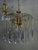 Hollywood Regency Teardrop Chandelier from Massive, 1970s For Sale - Image 10 of 12