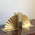 Late 20th Century Late 20th Century Chinoiserie Brass Fan Bookends — a Set For Sale - Image 5 of 12