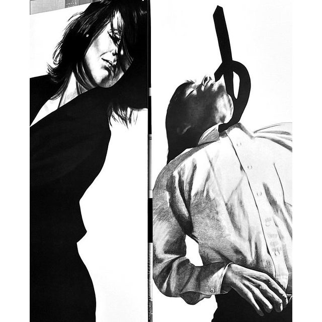Robert Longo Gretchen & Eric From Men in the Cities Original 1991 Act Up / Amenesty International Posters --Set of 2 For Sale - Image 4 of 9