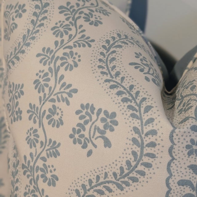 Sister Parish Dolly 20" Pillows in Seafoam For Sale In Greensboro - Image 6 of 6