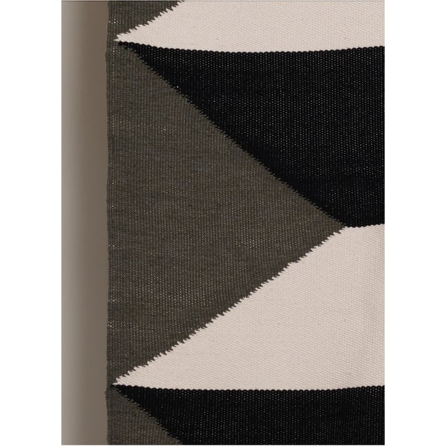 Hand-Loomed Cotton Wall Hanging Textile Art Oaxaca For Sale - Image 4 of 5
